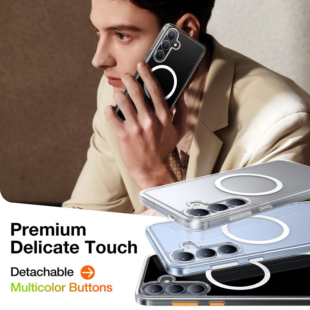 TORRAS Guardian-Mag Series For Samsung Galaxy S25 Magnetic Case TPU Phone Cover