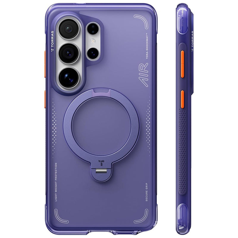 TORRAS Ostand Q3 Air Series For Samsung Galaxy S26 Ultra Magnetic Case with Kickstand Shockproof PC + TPU Phone Cover