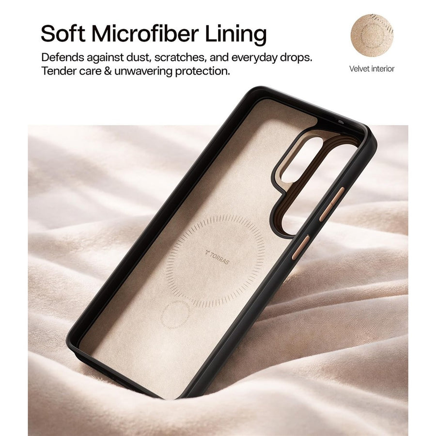 TORRAS Ostand Q3 VegSkin Series For Samsung Galaxy S26 Ultra Magnetic Case Kickstand Phone Cover