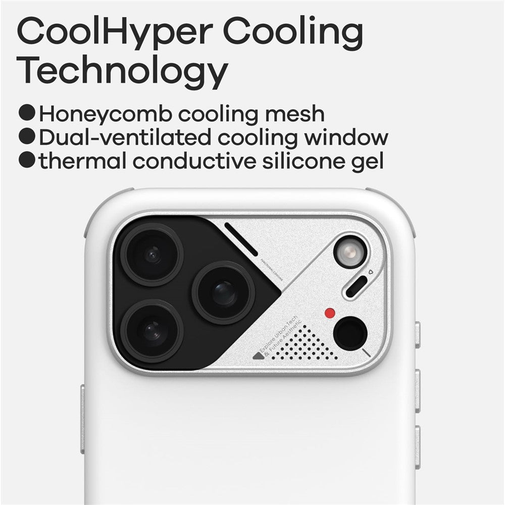 Aulumu A17 Slim Shockproof Case for iPhone 17 Series | Aluminium Camera Frame