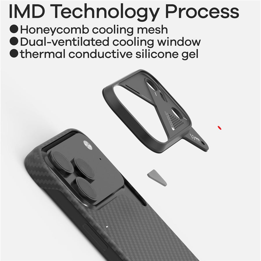 Aulumu A17 Aramid Fiber Case for iPhone 17 Series | Ultra Slim, Real Cooling