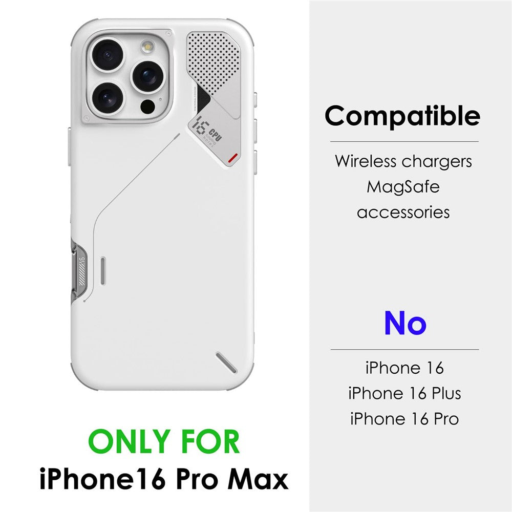 Aulumu A16 Slim Shockproof Case for iPhone 16 Pro Max | Aluminium Camera Frame
