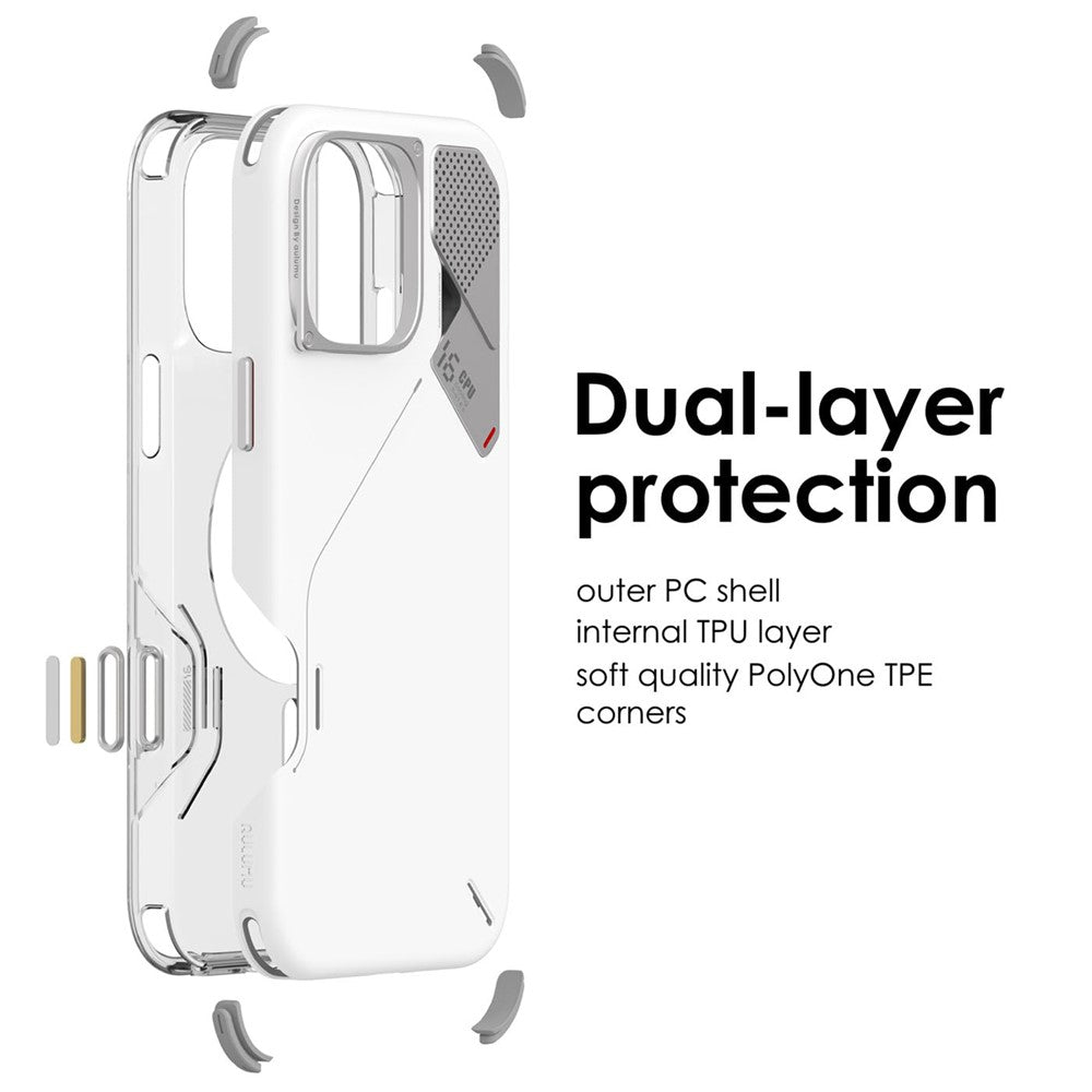 Aulumu A16 Slim Shockproof Case for iPhone 16 Pro Max | Aluminium Camera Frame