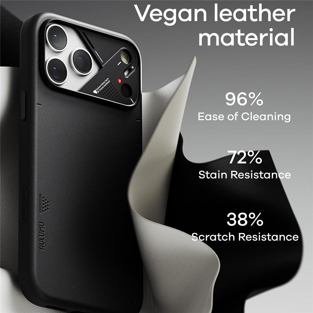 Aulumu A17 Vegan Leather Case for iPhone 17 Series | MagSafe