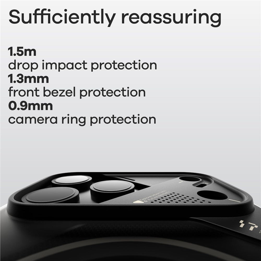 Aulumu A17 Real Cooling Case for iPhone 17 Pro Max | Heat-Sensing Colour Shift