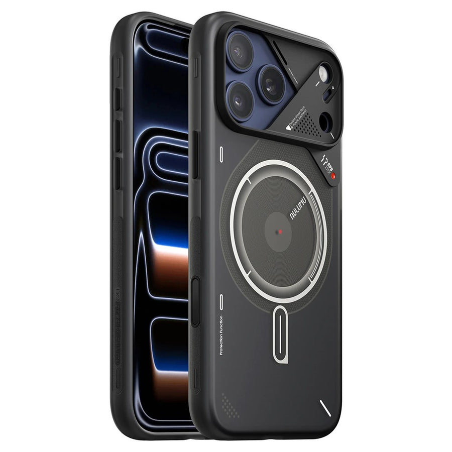 Aulumu A17 Frosted Case for iPhone 17 Pro | Glow-in-the-Dark, MagSafe