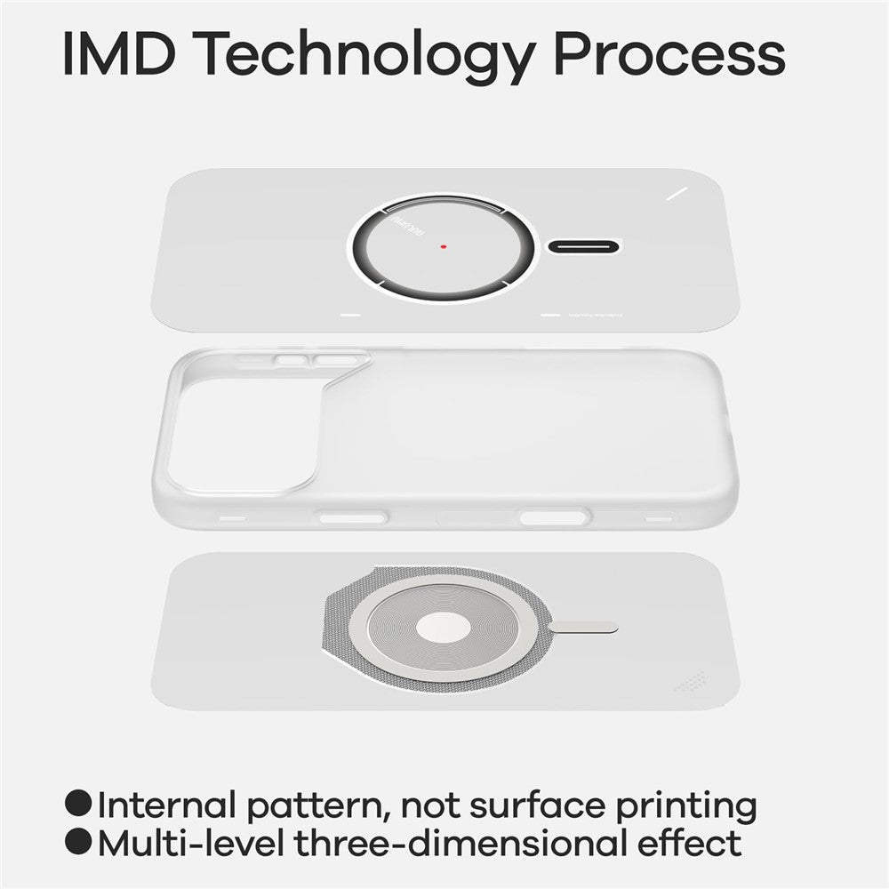 Aulumu A17 Frosted Case for iPhone 17 Pro | Glow-in-the-Dark, MagSafe