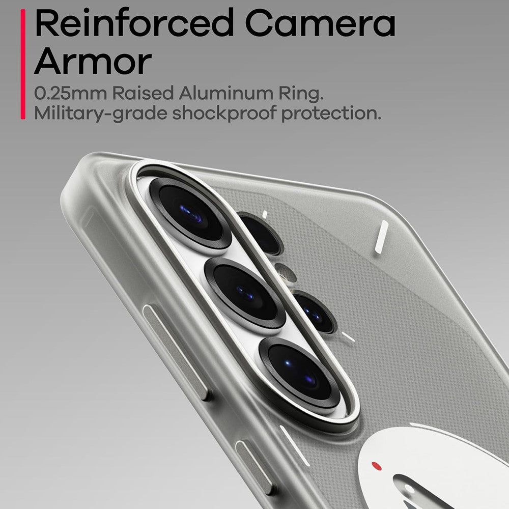 Aulumu S26U Frosted Glow Case for Galaxy S26 Ultra | MagSafe