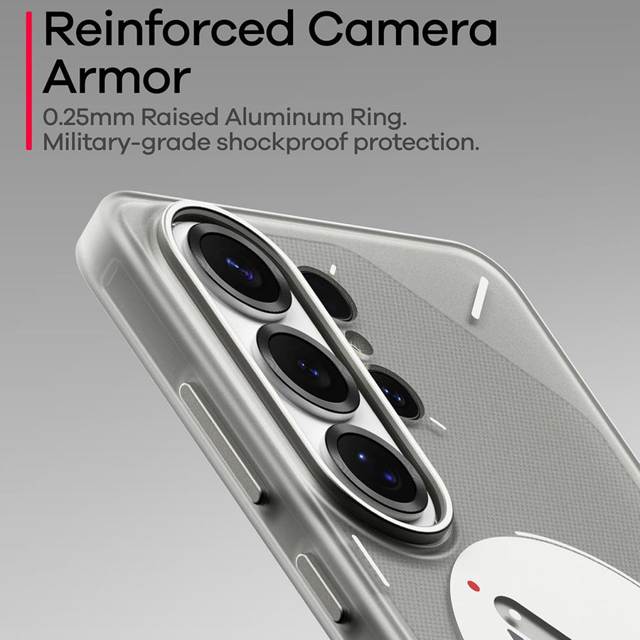 Aulumu S26U Frosted Glow Case for Galaxy S26 Ultra | MagSafe