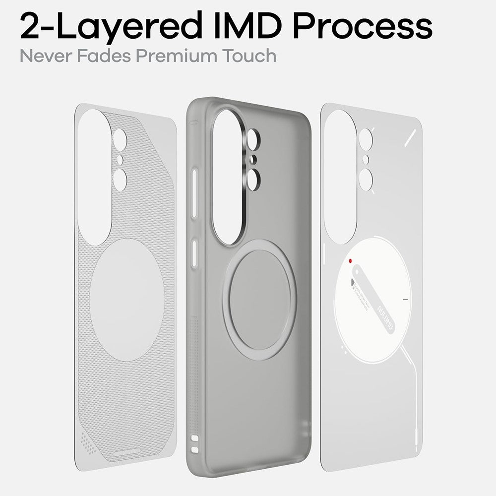 Aulumu S26U Frosted Glow Case for Galaxy S26 Ultra | MagSafe