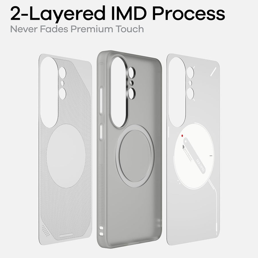 Aulumu S26U Frosted Glow Case for Galaxy S26 Ultra | MagSafe