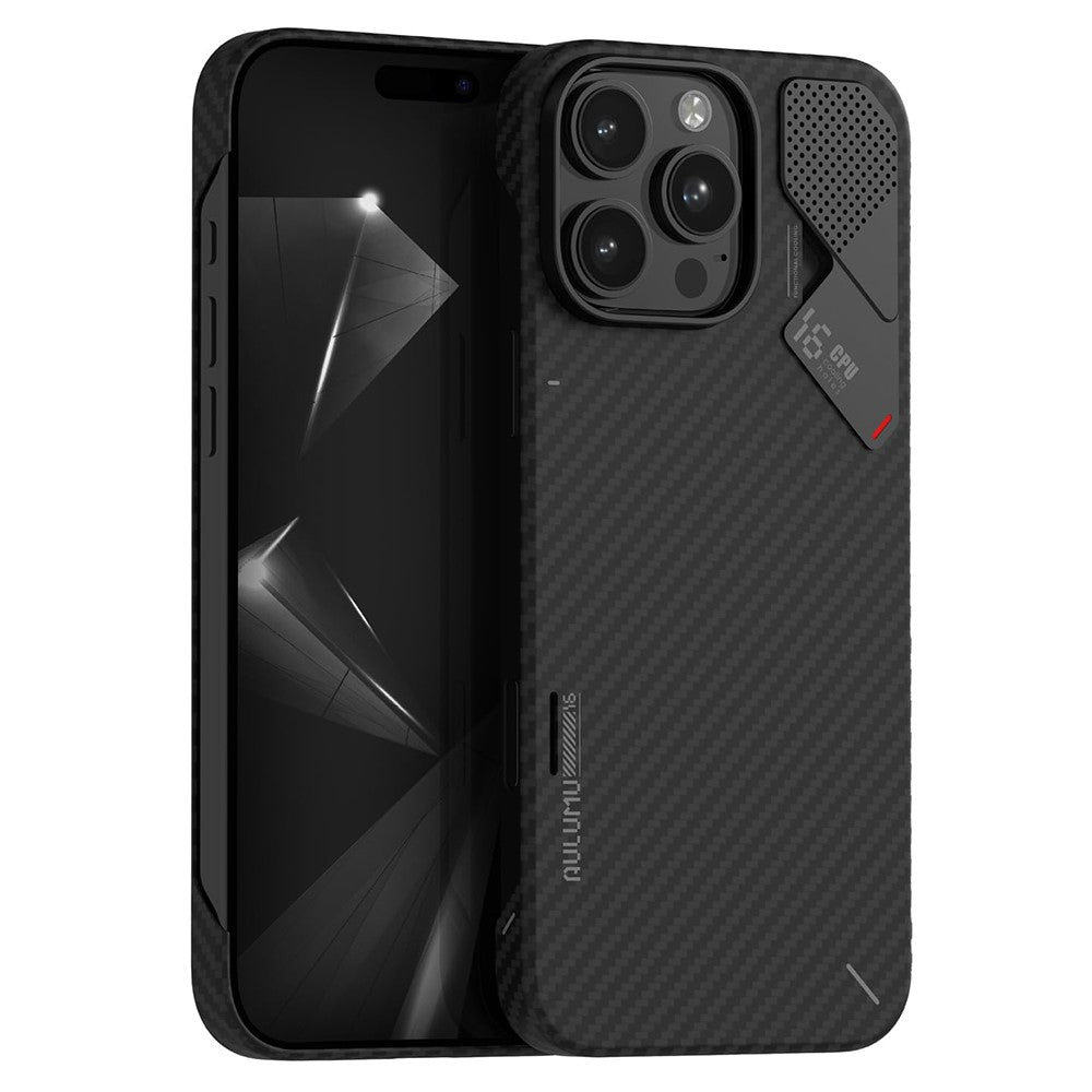 Aulumu A16 Aramid Fiber Case for iPhone 16 Pro Series | Ultra Slim, Real Cooling