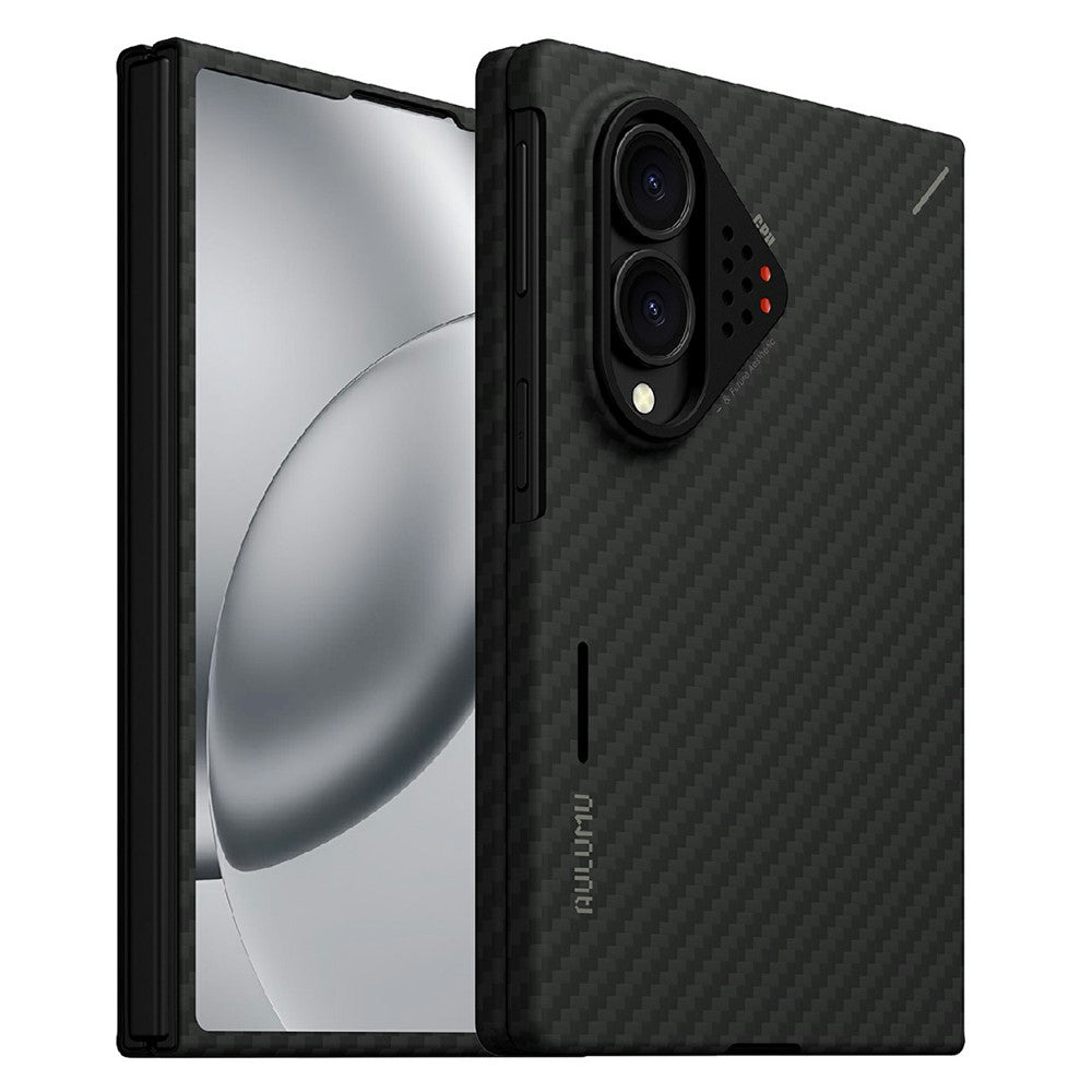 AULUMU For Samsung Galaxy Z Fold8 Aramid Fiber Case Urta Thin Phone Cover with Real-Time Temperature Monitoring