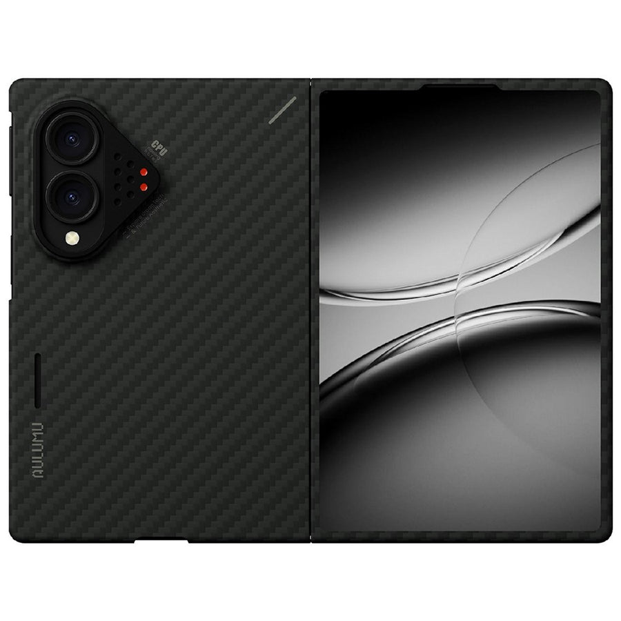 AULUMU For Samsung Galaxy Z Fold8 Aramid Fiber Case Urta Thin Phone Cover with Real-Time Temperature Monitoring