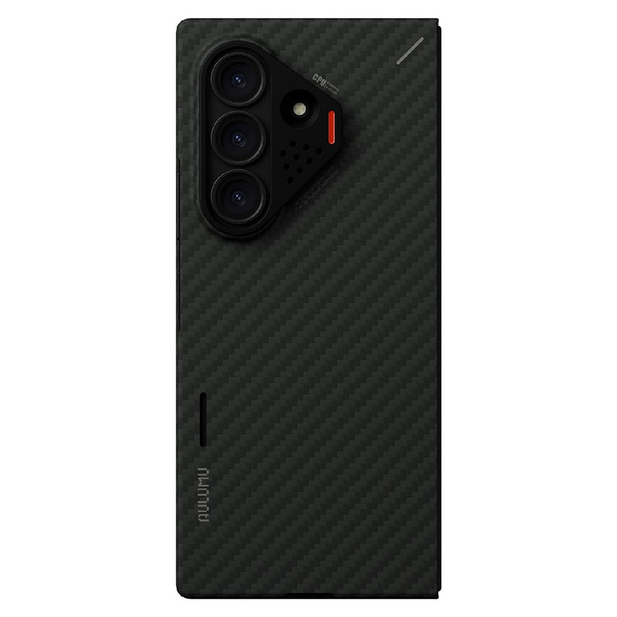 AULUMU For Samsung Galaxy Z Fold8 Ultra Aramid Fiber Case Urta Thin Phone Cover with Real-Time Temperature Monitoring