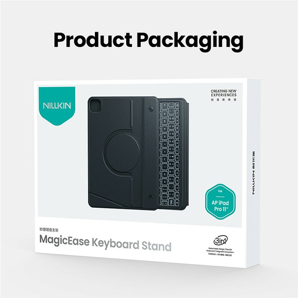 Retail box for the NILLKIN MagicEase Keyboard Stand, printed for AP iPad Pro 11 inch