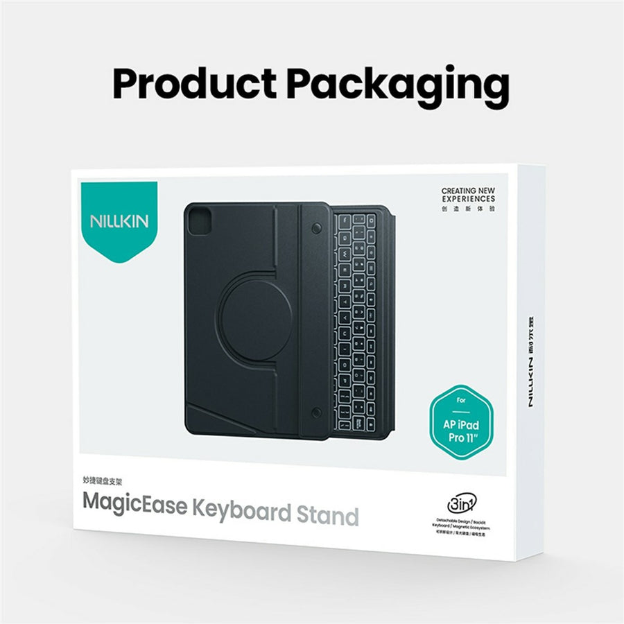 Retail box for the NILLKIN MagicEase Keyboard Stand, printed for AP iPad Pro 11 inch