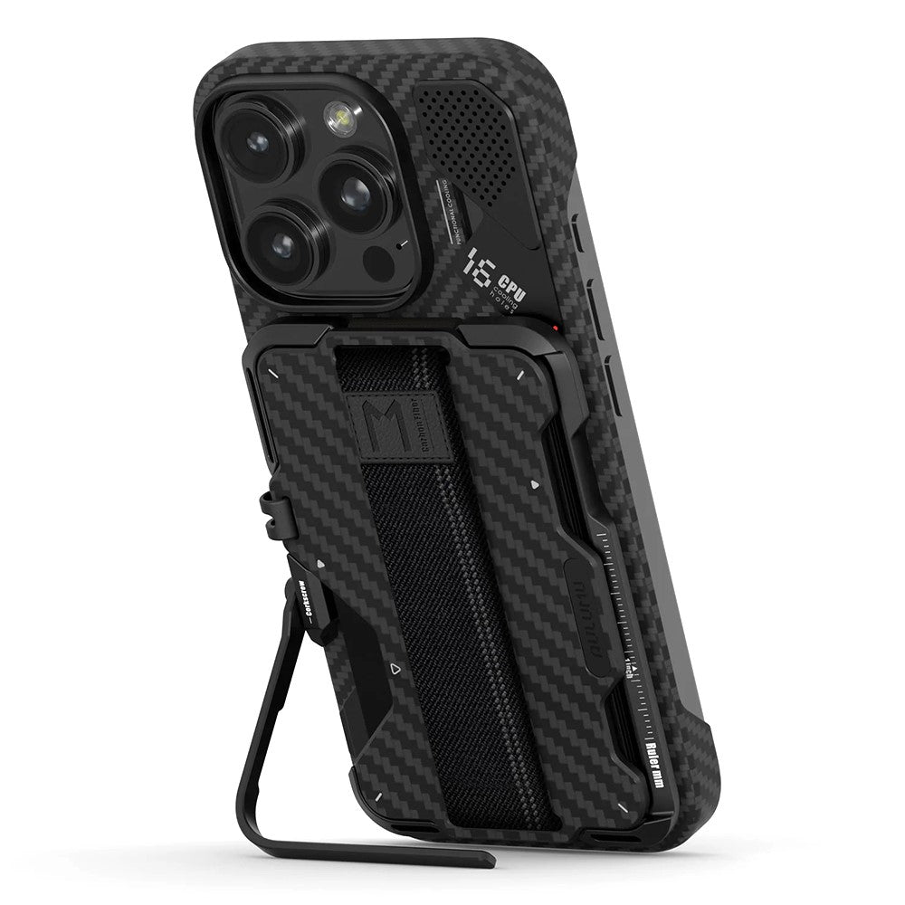 Aulumu G03 Multi-Tool Magnetic Metal Wallet | Carbon Fiber Cover