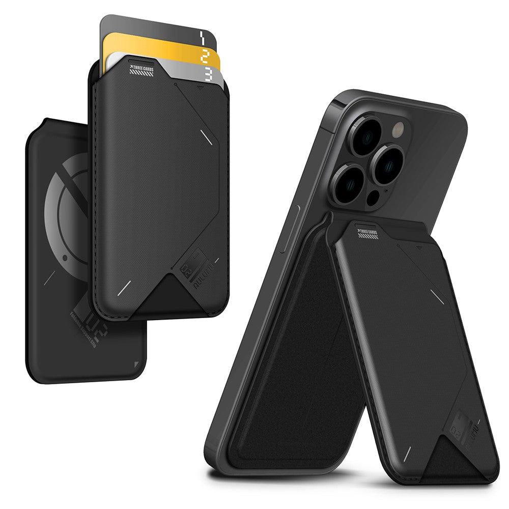 Aulumu G02 Magnetic Flip Wallet & Stand | ID Window