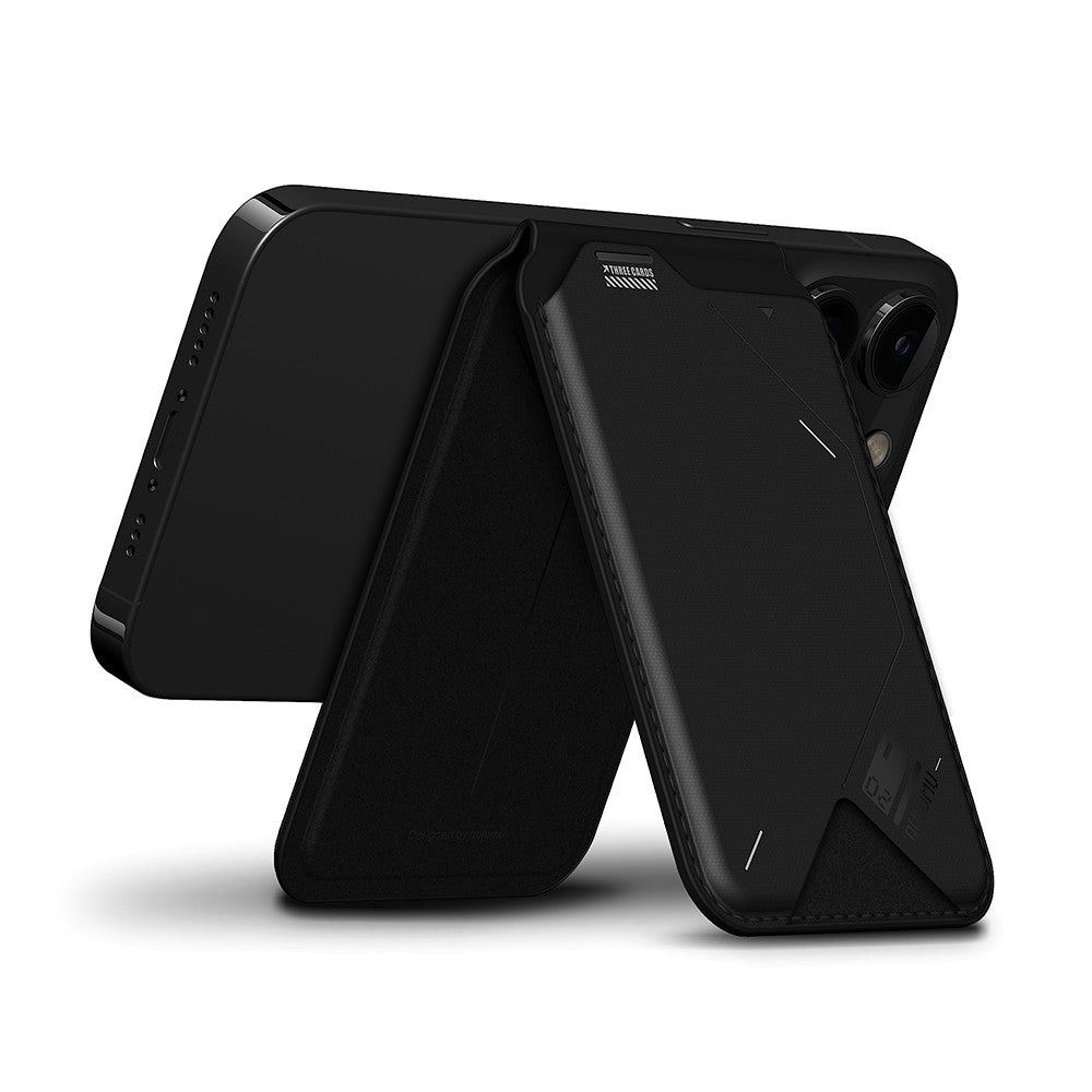 Aulumu G02 Magnetic Flip Wallet & Stand | ID Window