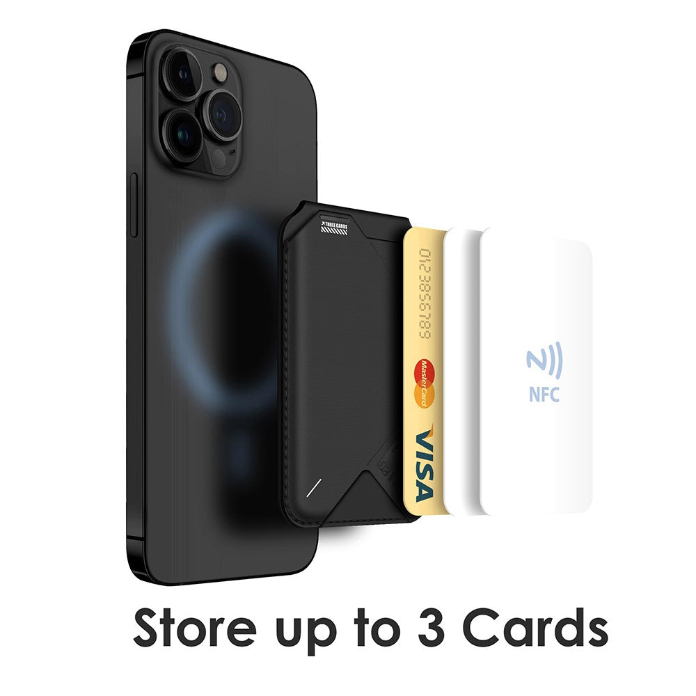 Aulumu G02 Magnetic Flip Wallet & Stand | ID Window