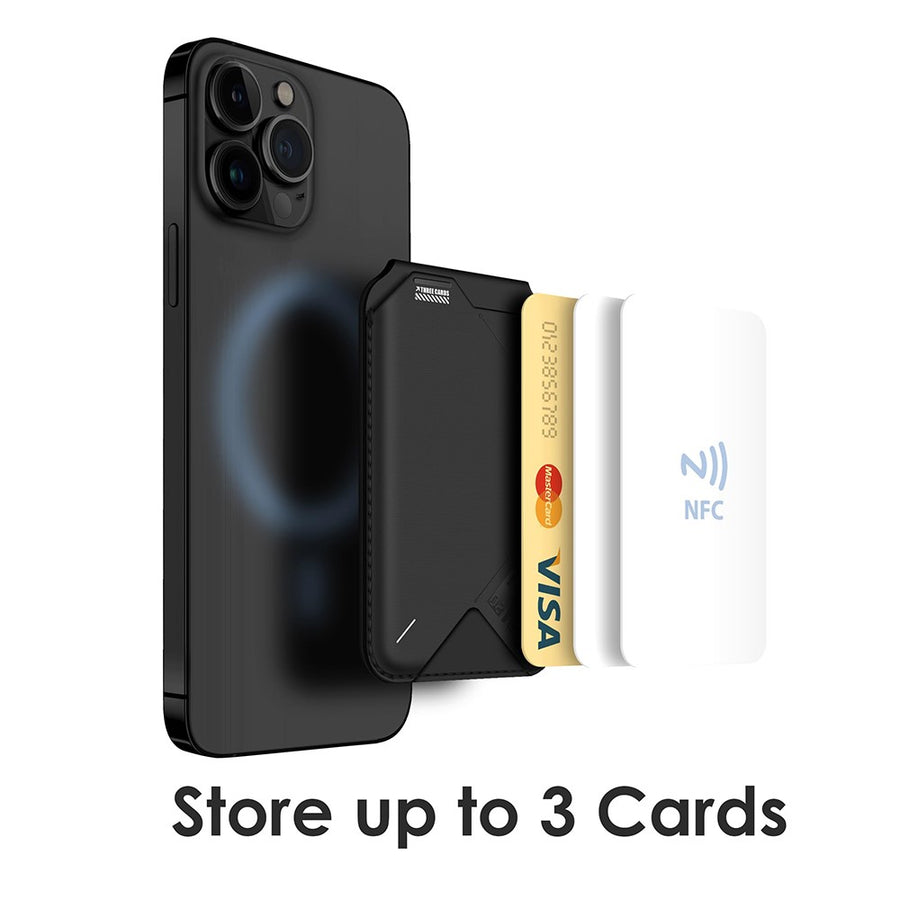 Aulumu G02 Magnetic Flip Wallet & Stand | ID Window