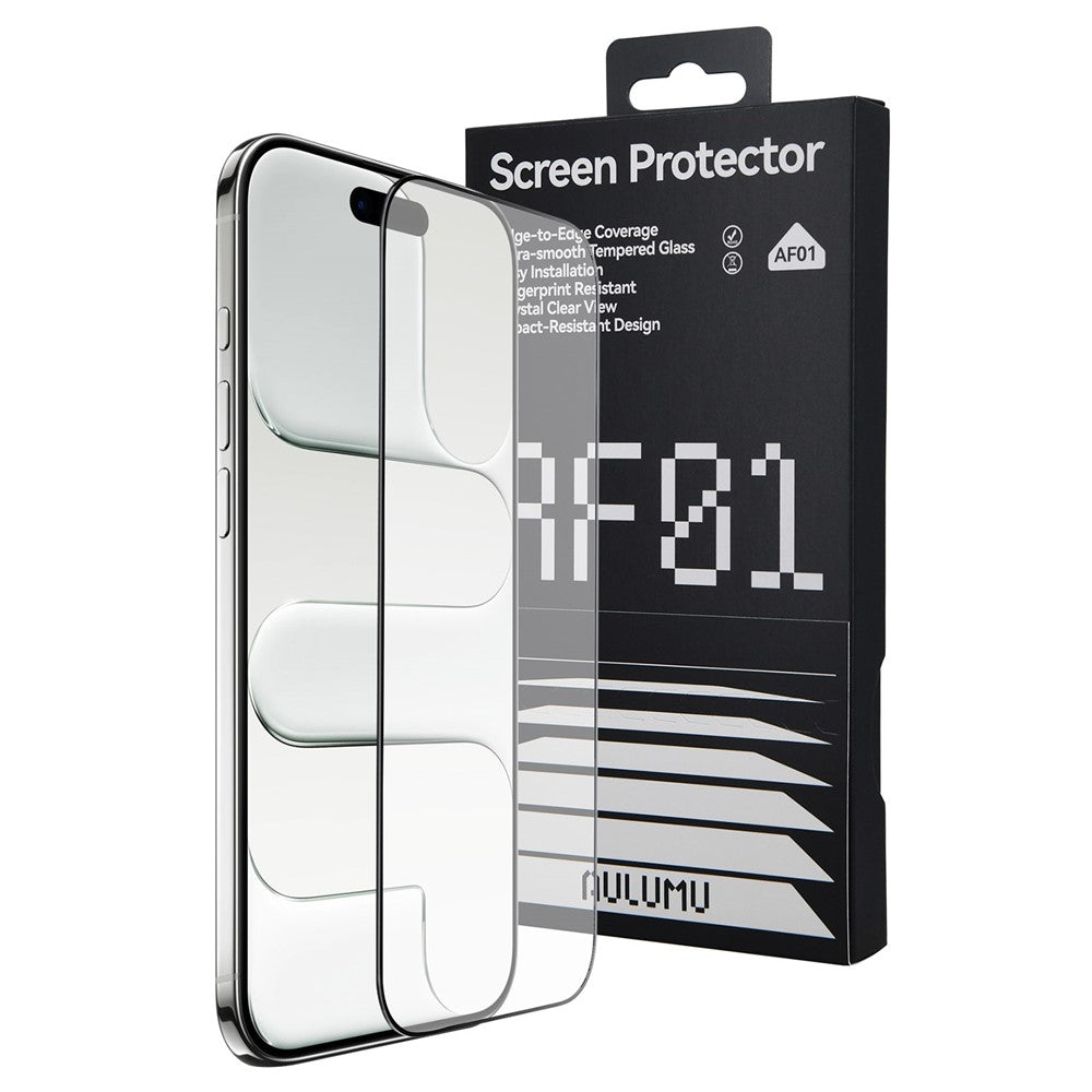 Aulumu AF01 Crystal Clear Screen Protector | iPhone 17 & 16 Pro Series, Air