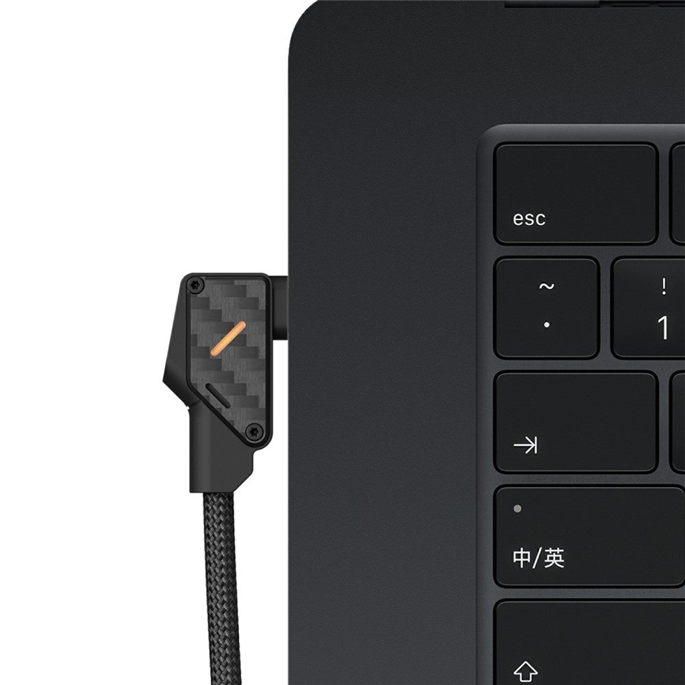 Aulumu M07 Light Carbon 240W USB-C Cable | 2m, 40Gbps