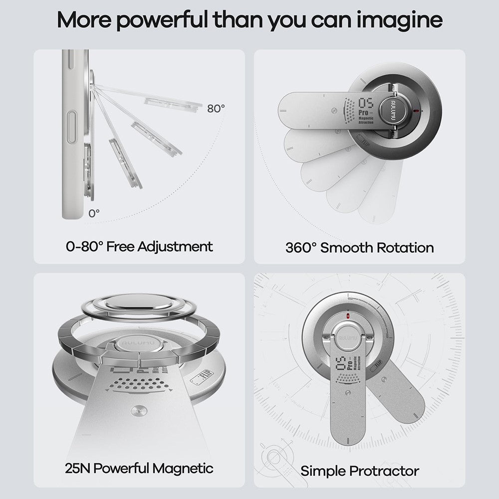 Aulumu G05 Pro Multi-Function Mag Kickstand | 8-in-1 EDC Tool