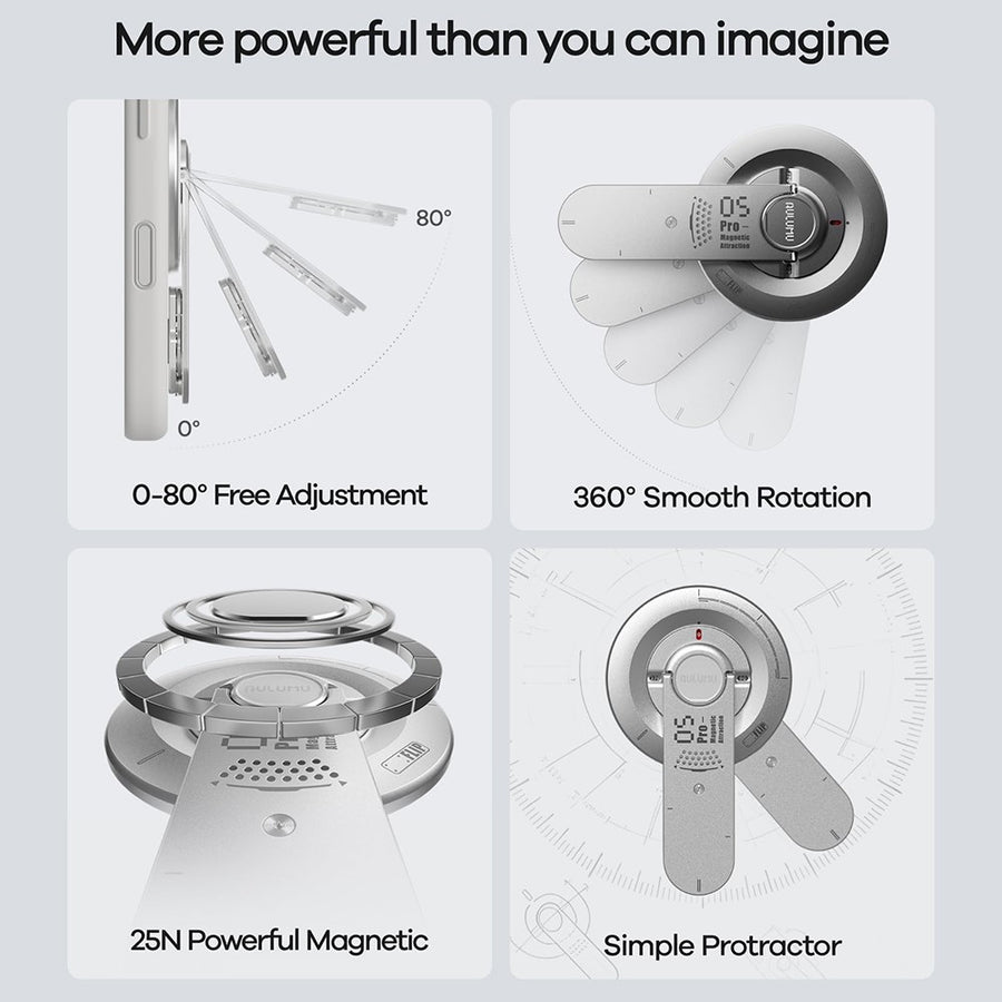 Aulumu G05 Pro Multi-Function Mag Kickstand | 8-in-1 EDC Tool