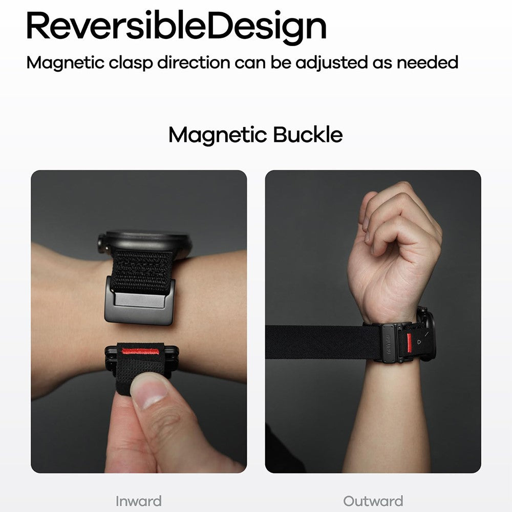 Aulumu C03 Titanium Mag Buckle Quick-Release Band for Apple Watch