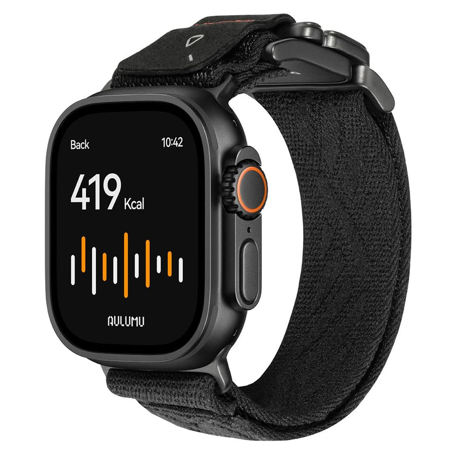 Aulumu C03 Titanium Mag Buckle Quick-Release Band for Apple Watch
