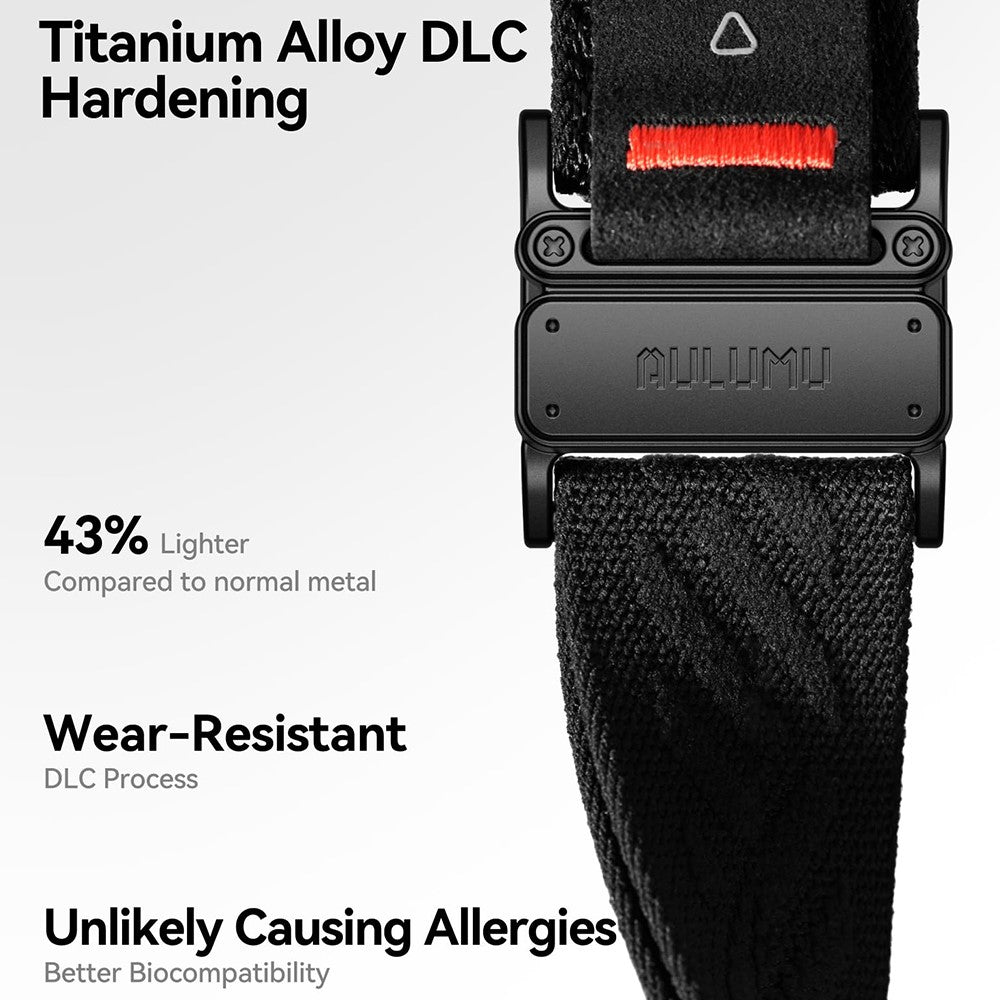 Aulumu CS03 Titanium Mag Buckle Quick-Release Band for Galaxy Watch Ultra