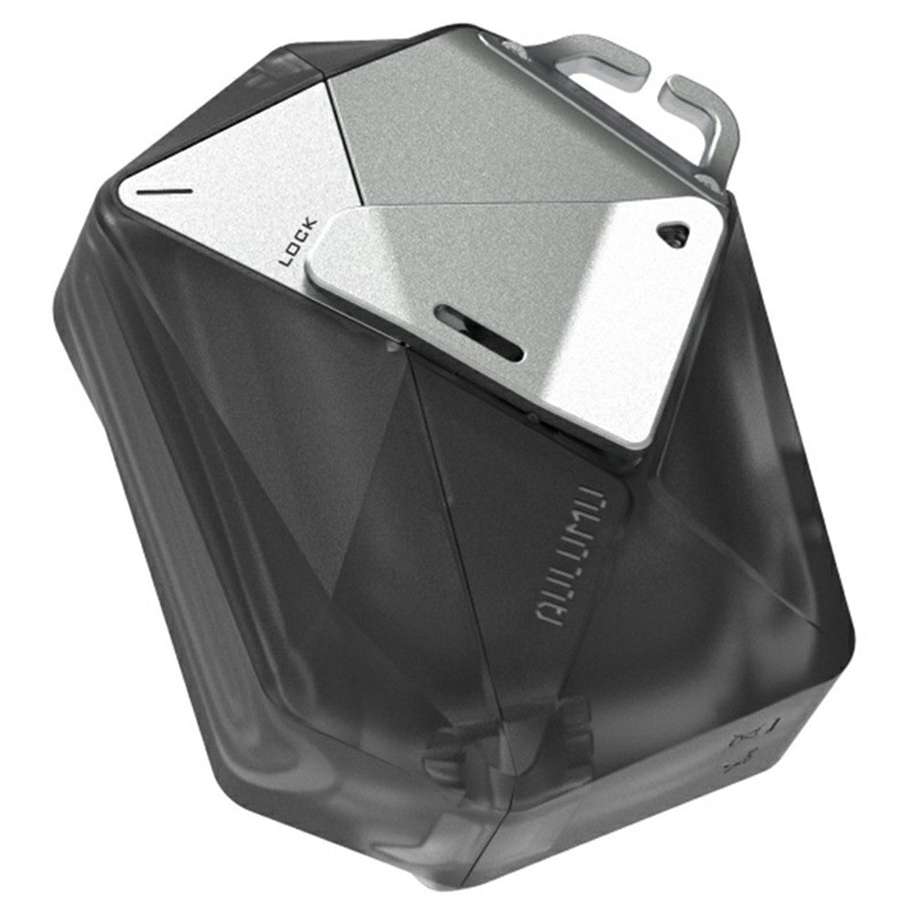 Aulumu A39 Geometric Case for AirPods Pro 3 | Lock & Lanyard